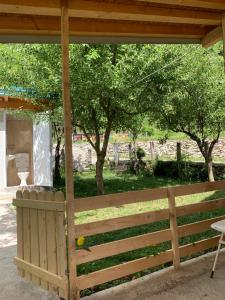 Zahrada ubytování Guest House Ulaj