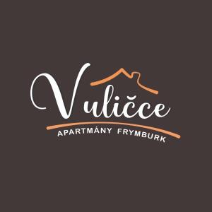 a logo for a villagearmaciplinaryrityrityrityrityrityrityrityrityrity at Apartmány V uličce Frymburk in Frymburk
