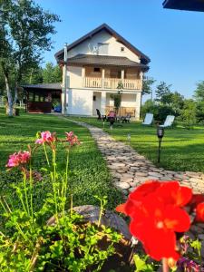 Zahrada ubytování Apartments Paradise