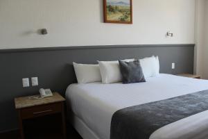 Postel nebo postele na pokoji v ubytování Hoteles Unico Express