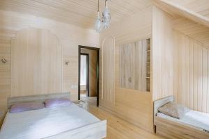 Postel nebo postele na pokoji v ubytování Shekhvetili Cottages 2N + 14 fotografií