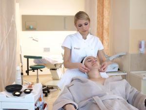 Kúpele alebo wellness v ubytovaní Wyspa Mszanka