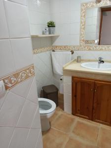 Koupelna v ubytování Apartamento La Plazuela