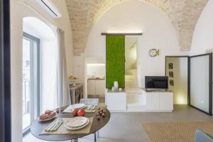 A seating area at TORRE BIANCA VISTA MARE