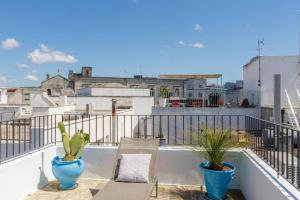 A balcony or terrace at TORRE BIANCA VISTA MARE