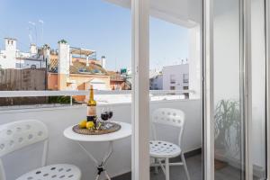 Balkon lub taras w obiekcie Pop Art, Apartamentos de diseño en Arenal
