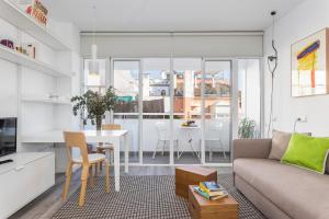 Część wypoczynkowa w obiekcie Pop Art, Apartamentos de diseño en Arenal
