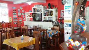 Restaurace v ubytování Pousada Sao Paulo