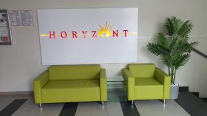Posedenie v ubytovaní Apartament Horyzont 405 Międzyzdroje