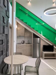Kuchyňa alebo kuchynka v ubytovaní Amalia Deluxe Villas