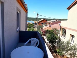 Balkón nebo terasa v ubytování Apartmani Ivan