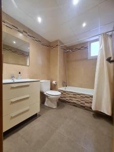 Kylpyhuone majoituspaikassa Playa Viginia