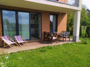 Zahrada ubytování M&K Apartamenty Zielony Zakątek - Sobieszewo