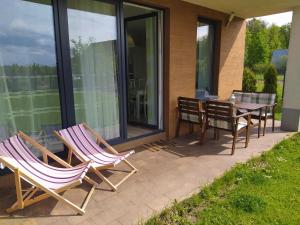 Zahrada ubytování M&K Apartamenty Zielony Zakątek - Sobieszewo