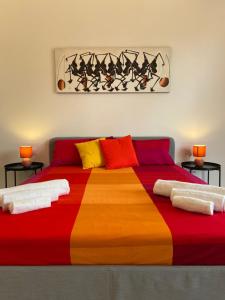 Postel nebo postele na pokoji v ubytování Cutapp Guest House