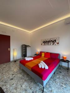 Postel nebo postele na pokoji v ubytování Cutapp Guest House