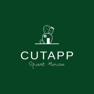 logo de la maison d'hôtes cilantro sur fond vert dans l'établissement Cutapp Guest House, à Catane