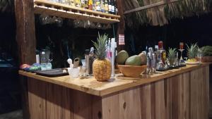 Nápoje v ubytování Playa Mareygua Hostal
