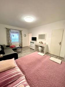 Kuchyňa alebo kuchynka v ubytovaní Do-Ti Apartmanház Balatonlelle