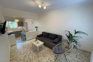 Posezení v ubytování Vatos 2 bedroom apartment