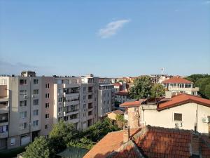 a view of a city with tall buildings at White home-apartament in Burgas