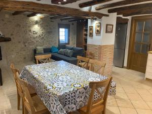 Posezení v ubytování Casa Inés