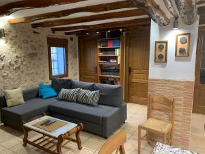 Posezení v ubytování Casa Inés