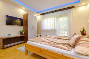 Μια τηλεόραση ή/και κέντρο ψυχαγωγίας στο ILLÉS Apartmanok I.