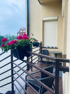 Balkon lub taras w obiekcie Cichy Kącik