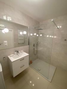 Kúpeľňa v ubytovaní Apartament Swing