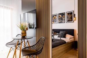 Posedenie v ubytovaní Apartament Nadmotławie 34