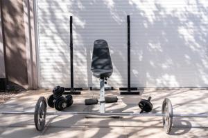 The fitness centre and/or fitness facilities at Cicada Home