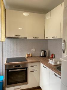 Dapur atau dapur kecil di Apartment Jadran