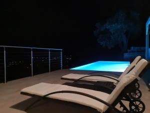Bazén v ubytování Sunset Sea View Villa 3 nebo v jeho okolí