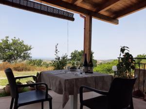 Balkón alebo terasa v ubytovaní B&B CASA MARTINA + 37 fotografií