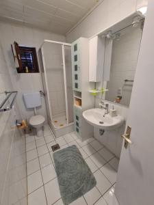 Koupelna v ubytování Apartman Tamy