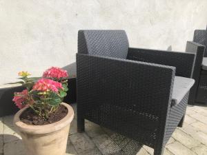Hedegaard Holiday Apartments的休息区