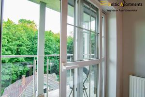 Balkon lub taras w obiekcie Baltic Apartments - Rezydencja Bursztyn