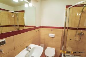 Łazienka w obiekcie Baltic Apartments - Rezydencja Bursztyn