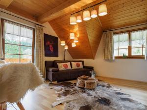 Ein Sitzbereich in der Unterkunft Holiday Apartements by Hotel Grüner Baum Feldberg