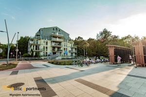 Budynek, w którym mieści się apartament