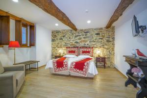 Ένα ή περισσότερα κρεβάτια σε δωμάτιο στο Alformil