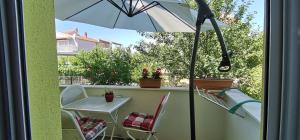 Balkón nebo terasa v ubytování Anđela Home - Krka waterfalls