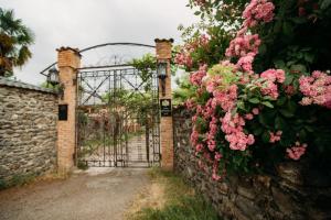 O grădină în afara Chateau Eniseli