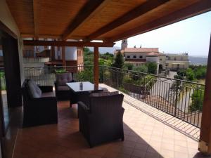 A balcony or terrace at Porta del cilento