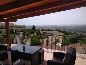 A balcony or terrace at Porta del cilento