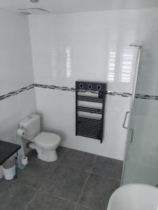 Koupelna v ubytování Ma Petite Auberge