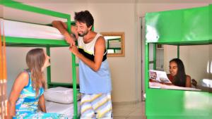 Hóspedes ficando em Che Lagarto Hostel Porto de Galinhas