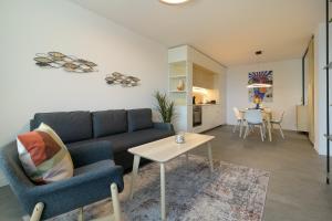 Posezení v ubytování Nobile apartment - Coral Residence complex with parking & pool