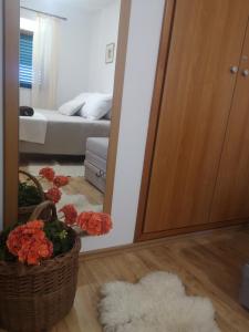 Postel nebo postele na pokoji v ubytování Kuća Cvjetković